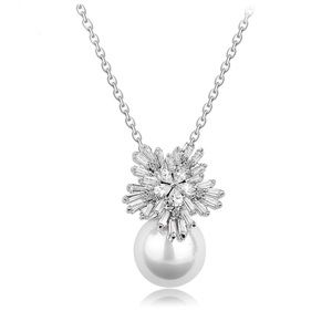 Swarovski Crystals The Gigi Pearl Necklace